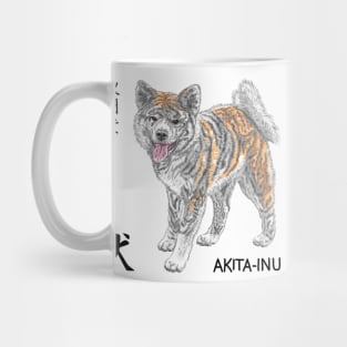 Akita Inu Japanese Dog Mug